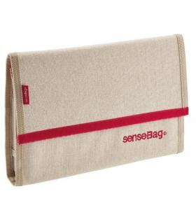 Etui Textil Sensebag Creme pt 24 Instrumente de Scris