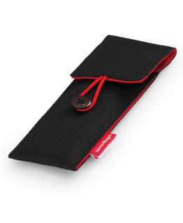 Etui Textil Sensebag Negru pt 3 Instrumente de Scris