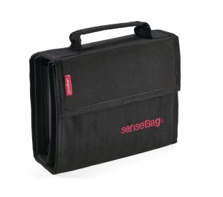 Etui Textil Sensebag Negru pt 36 Instrumente de Scris