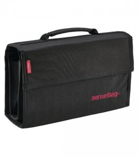 Etui Textil Sensebag Negru pt 72 Instrumente de Scris