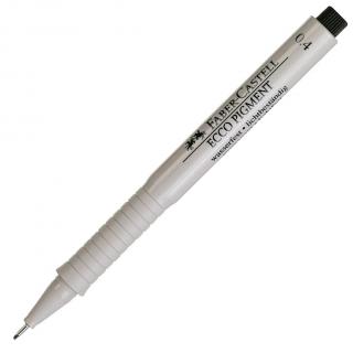 Liner Eco Pigment Negru 0.4 mm Faber-Castell