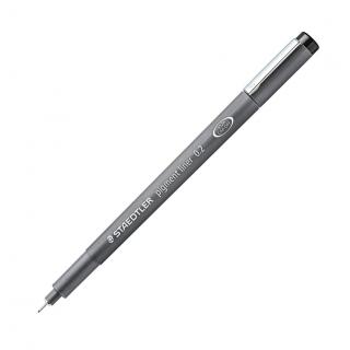 Marker PIGMENT Liner 0.2 mm Negru Staedtler