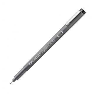 Marker PIGMENT Liner 0.3 mm Negru Staedtler