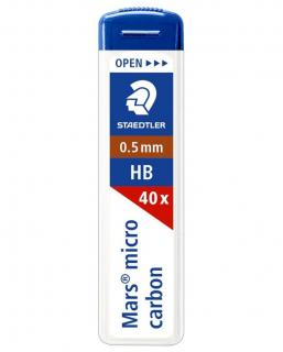 Mine Creion Mecanic Grafit 05 mm HB 40 SET, Staedtler