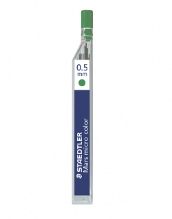 Mine Creion Mecanic Staedtler Mars Micro Color 05 Verde 12 Set, Staedtler