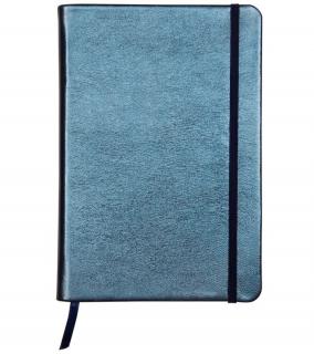 Notebook Hard cover din piele Cuirise, A5 Indigo, Clairefontaine