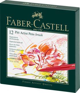 PITT ARTIST PEN CUT STUDIO 12 BUC FABER-CASTELL