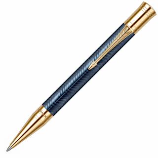 Pix Duofold Royal Prestige Blue Chevron GT, Parker