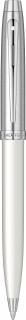 Pix Sheaffer 100 Glossy White  Brushed Chrome NT, Sheaffer