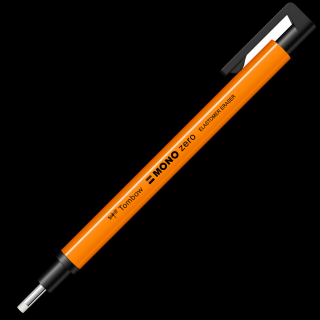 Radiera Mono Zero ROUND Neon Orange, Tombow