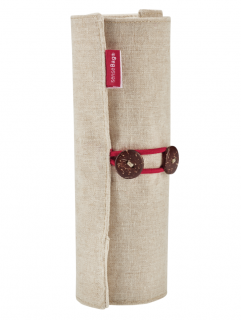 Roll-up Textil Crem pt 18 Instrumente de Desen, SenseBag