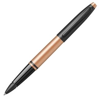 Roller Cross Calais Brushed Rose Gold and Black CT