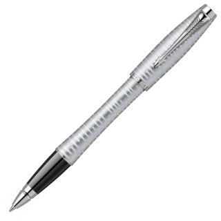 Roller Parker Urban Premium Vacumatic Silver Blue Pearl CT