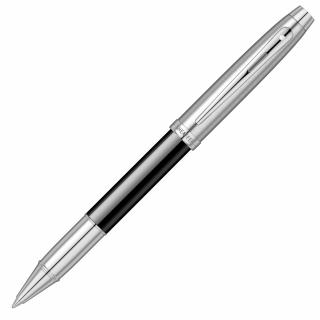 Roller Sheaffer 100 Glossy Black  Brushed Chrome NT, Sheaffer