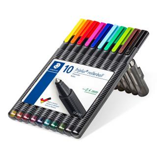 Roller Triplus 0.3mm 10 cul set Staedtler