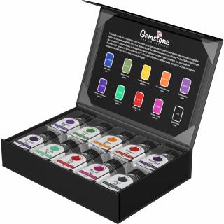 Set 10 Calimara 30 ml Gemstone Assorted Colors Monteverde USA