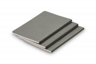 Set 3 buc Booklet Softcover A5 grey Lamy