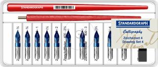 Set 4 Drawing Set Caligrafie, Standardgraph