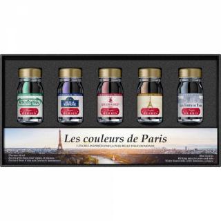 Set 5 Calimara 10 ml Jacques Herbin Writing Paris Colours, Jacques Herbin