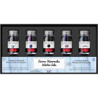 Set 5 Calimara 10 ml Pearl of Inks Seasons Winter, Jacques Herbin