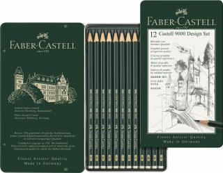 SET DESIGN 12 BUC CREION GRAFIT CASTELL 9000 FABER-CASTELL