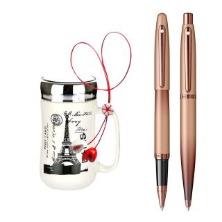 Set Sheaffer Pix + Roller VFM Coffee + Coffee-Mug Paris + Martisor