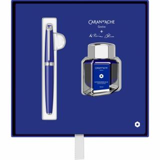 Set Stilou LE Klein Blue SRT+ Calimara Caran d Ache