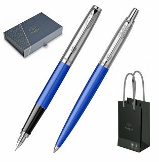 Set Stilou + Pix Parker Jotter Original Electric Blue CT