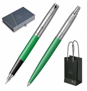 Set Stilou + Pix Parker Jotter Original Electric Green Parker