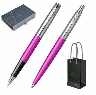 Set Stilou + Pix Parker Jotter Original Electric Purple CT