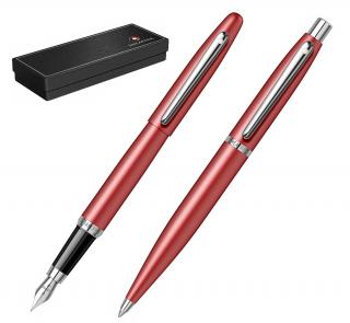 Set Stilou + Pix Sheaffer VFM Excessive Red NT