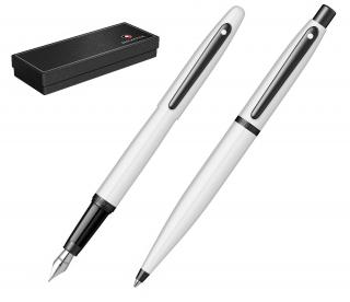 Set Stilou + Pix Sheaffer VFM White BT