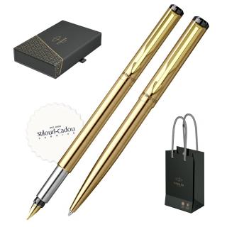 Set Stilou + Pix Vector Gold, Parker