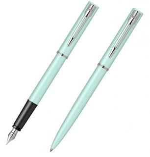 Set Stilou + Pix Waterman Allure Pastel Green CT