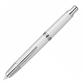 Stilou Capless Rhodium Trim Graphite White, Pilot