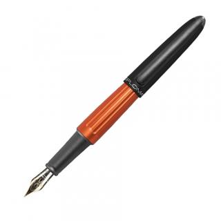 Stilou Diplomat Aero, cu penita M, 14k, Black Orange