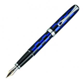 Stilou Excellence A penita M 14kt, Rome Black Blue, Diplomat