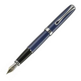 Stilou Excellence A2 Midnight Blue Chrome 14K, Diplomat