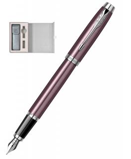 Stilou IM Royal Light Purple CT + cutie cu Etui Silver, Parker