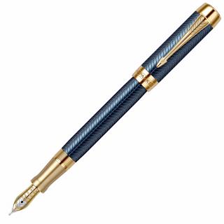 Stilou Parker Duofold Royal Centennial Prestige Blue Chevron GT