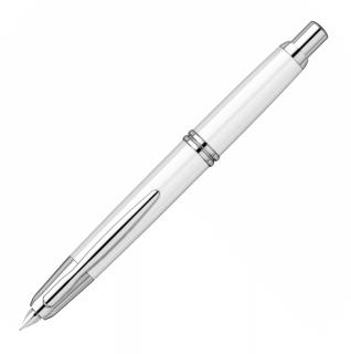 Stilou Pilot Capless Rhodium Trim White