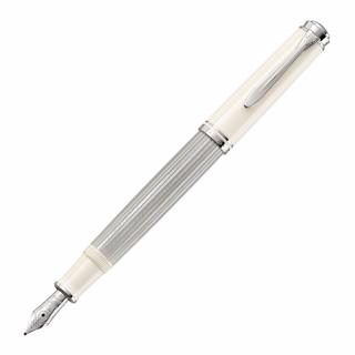 Stilou Souveran M405 Silver-White in cutie cadou Pelikan, Editie Limitata