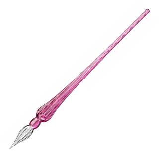 Toc Caligrafic de Sticla 18 cm Round Glass Pen Violet, Jacques Herbin