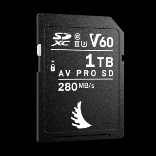 Angelbird  SD AV PRO MK2 R280 W160 (V60) 1TB   1 PACK - Card de memorie tip SDXC 1TB V60 260MB s