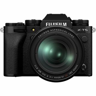 Aparat Foto Mirrorless Fujifilm X-T5 Body (black) kit cu XF 16-80mm f 4 R OIS