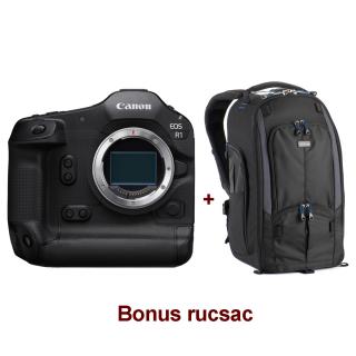 Canon EOS R1, Aparat Foto Mirrorless Full Frame 24MP, 6K Body + Rucsac Think Tank StreetWalker Pro V2.0
