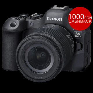 Canon EOS R6 Mark II - Kit cu RF 24-105mm f4-7.1 - Aparat Mirrorless Full Frame, 24.2MP, 6K