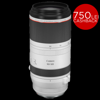 Canon RF 100-500mm f 4.5-7.1 L IS USM - obiectiv Mirrorless (4112C005AA)