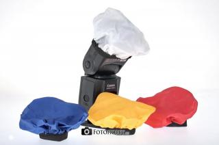 Dorr set de bounce diffusere colorate pentru blitz