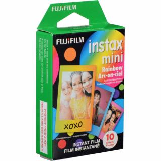 Fujifilm Instax Mini Rainbow ISO 800 - film instant 10 bucati